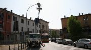 Intervento in via Bergamo