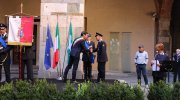 Il Sindaco consegna attestato ringraziamento al Comandante della Polizia Provinciale Mauro Barborini