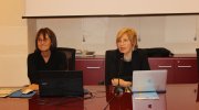 Da sinistra Maria Carmen Russo e l'Assessore Maura Ruggeri