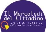 Mercoledì del cittadino - orario continuato degli uffici