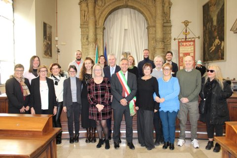 Tutti i premiati con gli Amministratori